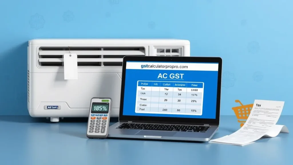 How to Calculate GST Rate on AC Purchases & Services
