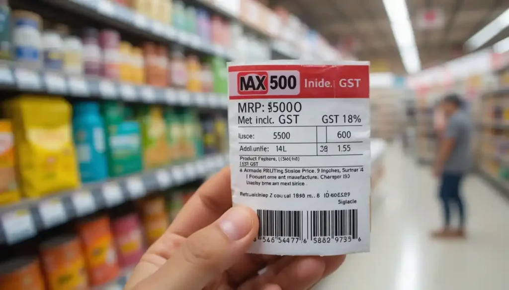 Calculating GST on MRP
