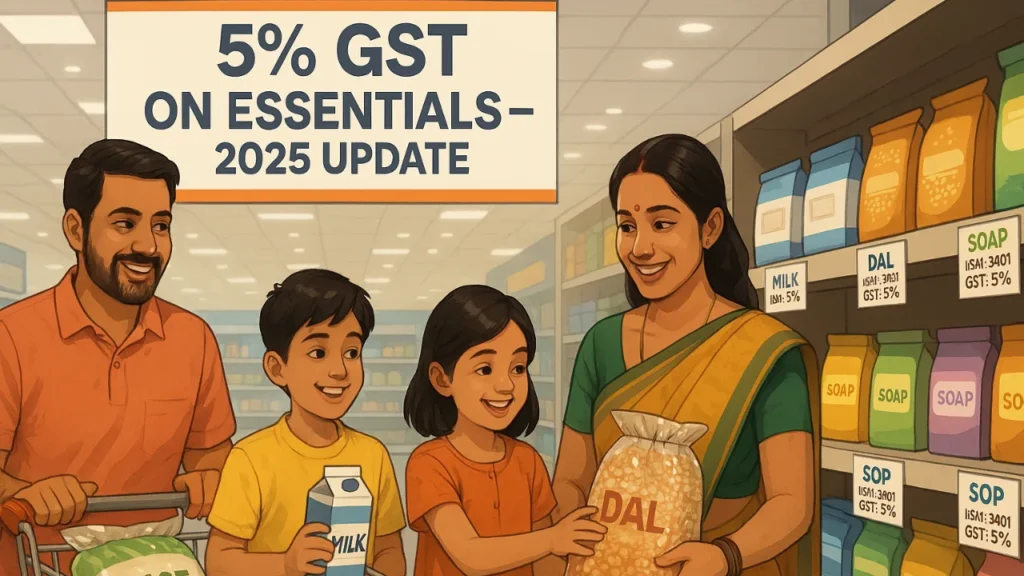 5% GST Rate on Essentials in 2025