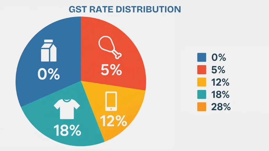 GST Rate Guide for 2025: Slabs and Applications